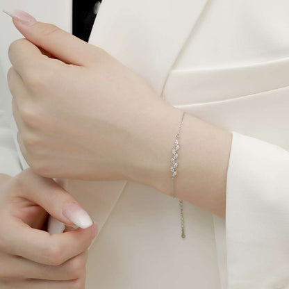 [STREET]Elegant Wheat Leaves Shape Bracelet