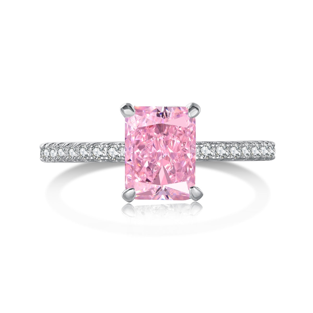 [STREET]Dazzling Sparkling Radiant Cut Party Ring