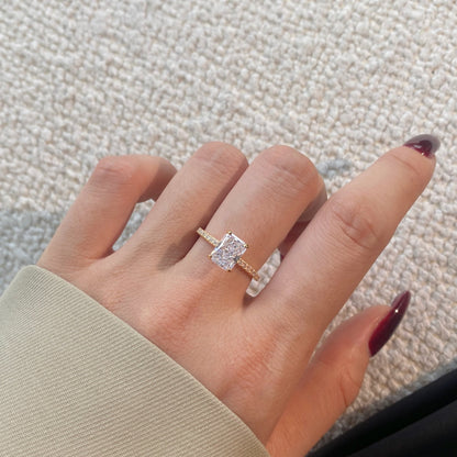 [STREET]Dazzling Sparkling Radiant Cut Party Ring
