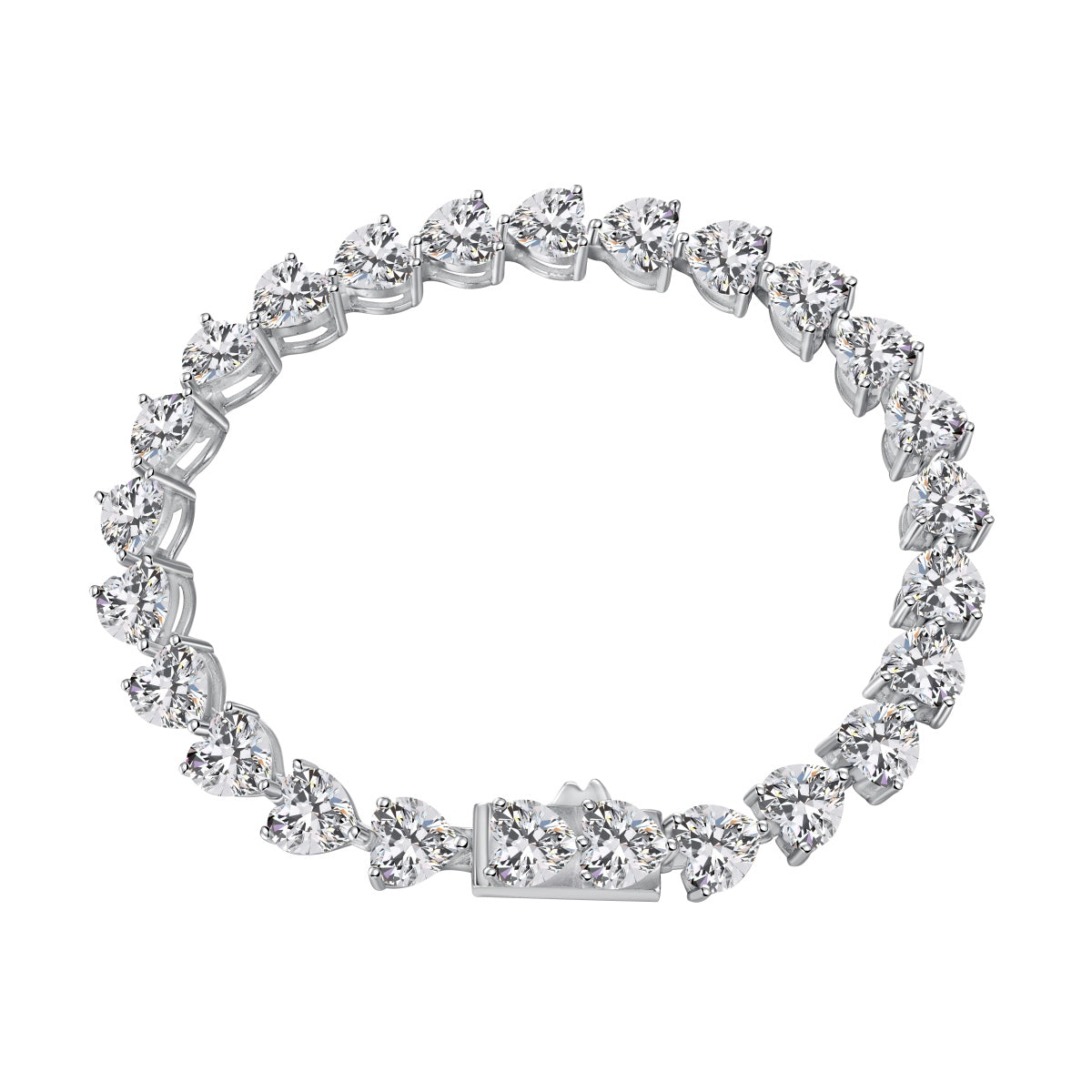 [STREET]Elegant Romantic Heart Shape Lover Bracelet