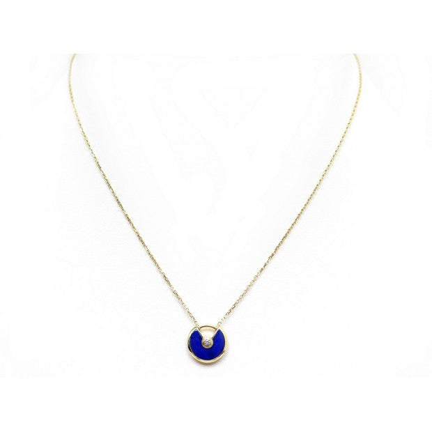 ˇGilded EraˇAMULETTE ROSE GOLD AGATE NECKLACE