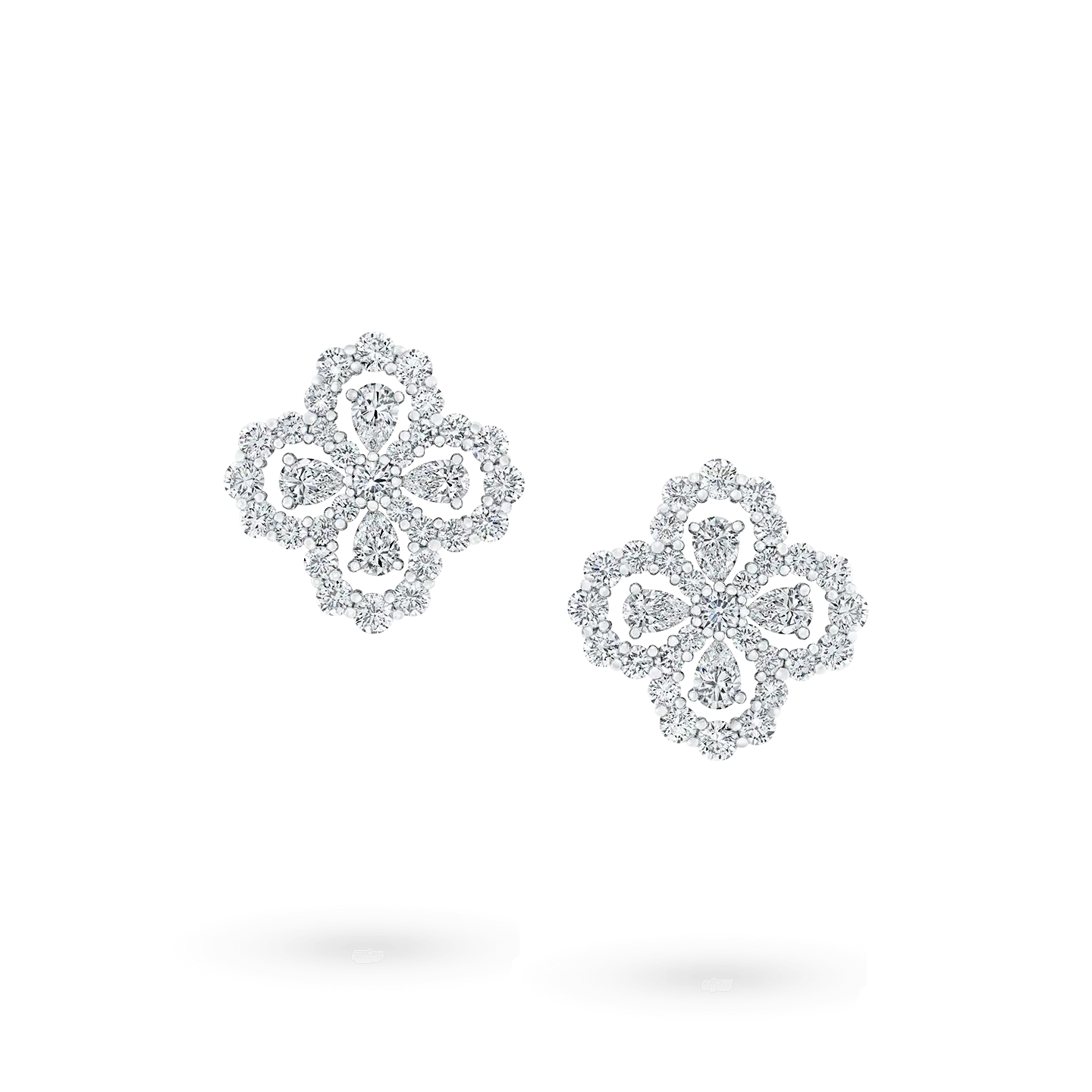 ˇGilded EraˇLOOP EARRINGS FULL MOTIF DIAMOND 16MM