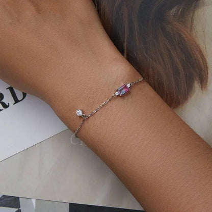 [STREET]Synthetic Tourmaline Bracelet for Women
